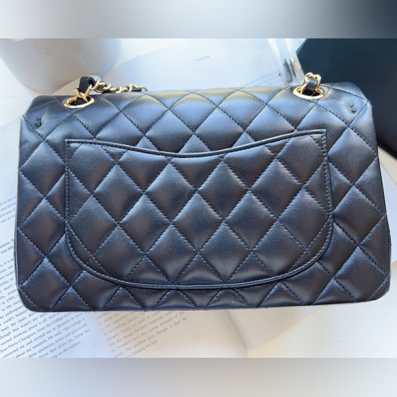 Chanel Lambskin Classic Small Double Flap Bag Black - Picture 4 of 13